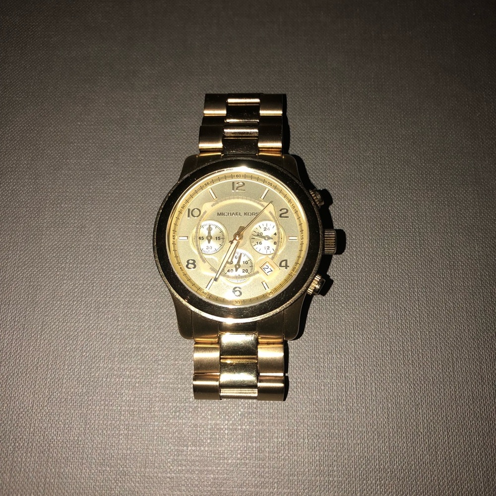 Michael Kors Large Runway Chronograph Watch